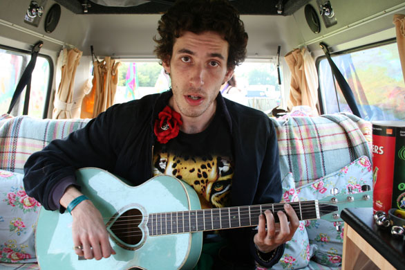 Laura Barton's camper van: The Virgins