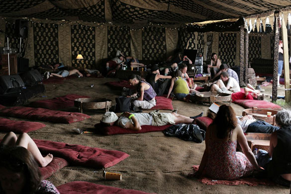 Glastonbury Day 3: Martin Godwin Glastonbury Day 3 