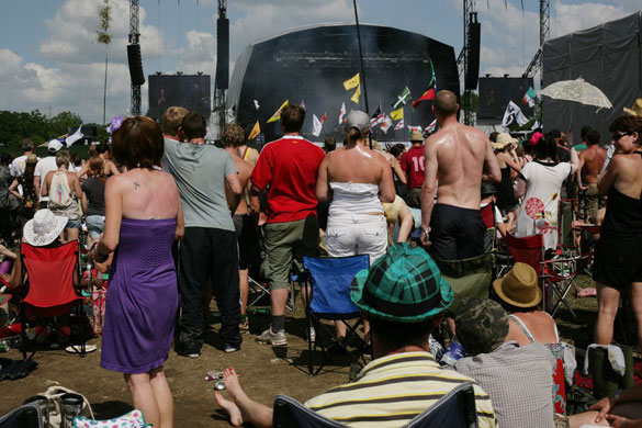 Glastonbury Day 3: Martin Godwin Glastonbury Day 3 