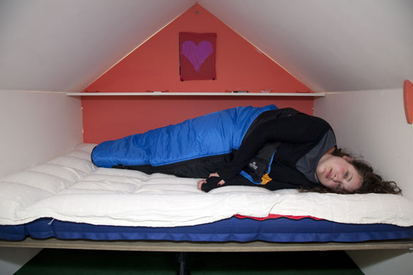 Tanya Gold at Glastonbury: Gold retreats to the Wendy House