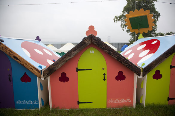 Tanya Gold at Glastonbury: Wendy House city
