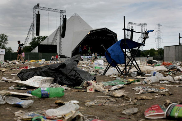 Glastonbury Day 4: Glastonbury festival: Day four Pyramid stage