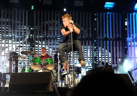 Blur at Glastonbury 2009: Blur at Glastonbury 2009, Damon Albarn