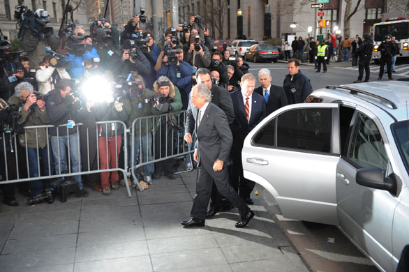 Bernard Madoff: Madoff goes to court