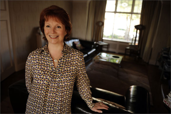 Hazel Blears: Hazel Blears at her home in her Salford constituency