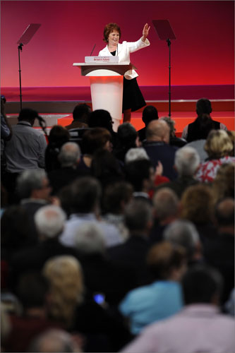 Hazel Blears: Hazel Blears at the Labour party conference 2008