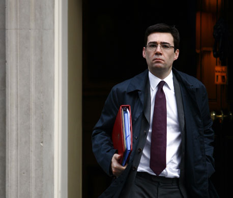 Support for Gordon: Andy Burnham