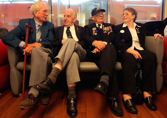 D-Day Memorial: Veterans Gather To Commemorate The 65th Anniversary Of The D-Day Landings