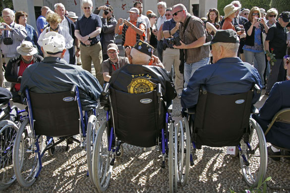 D-Day Memorial: Veterans Gather To Commemorate The 65th Anniversary Of The D-Day Landings