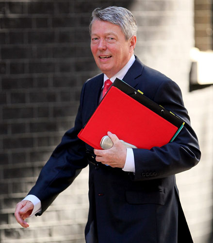 Cabinet re-shuffle: New home secretary Alan Johnson