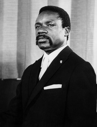 Omar Bongo obituary: President Omar Bongo in Libreville 1980