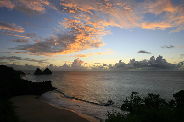 Search for Air France jet: Boldro beach on Fernando de Noronha island in northeast of Brazil