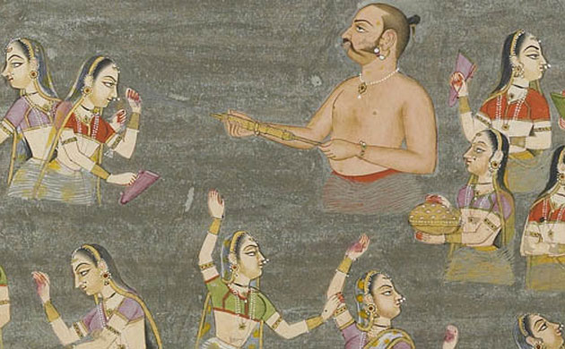 Maharaja Bakhat Singh: Maharaja Bakhat Singh rejoices during Holi