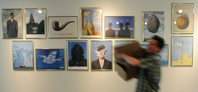 Musee Magritte Museum: A gallery in the new Magritte museum in Brussels