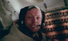 Neil Armstrong after historic moonwalk