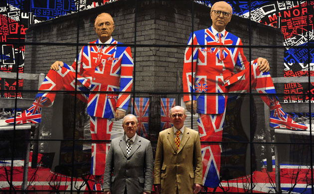 Gilbert and George: The artists' larger-than-life self-portrait