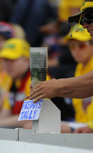 Tom Jenkins: Ashes cricket day three