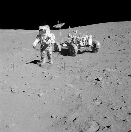 Walk on the moon: Apollo 15