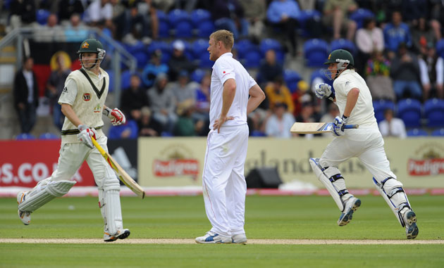 tom jenkins: Ashes cricket day three