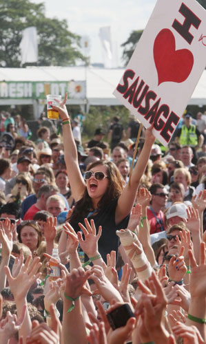 T in the Park : crowds at T in the Park 2009