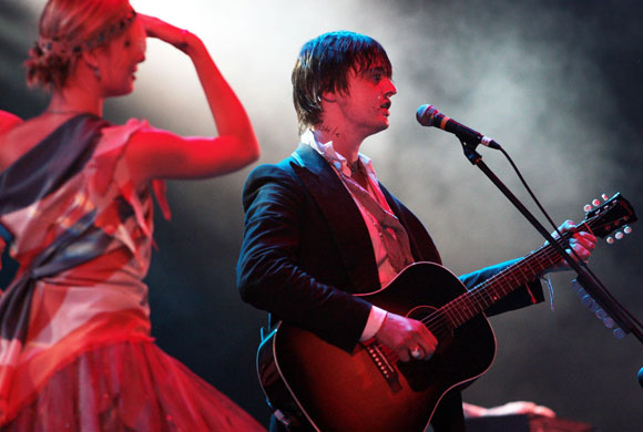 T in the Park : Pete Doherty performs at T in the Park  2009 