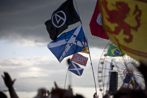 T in the Park : crowds at T In The Park 2009 