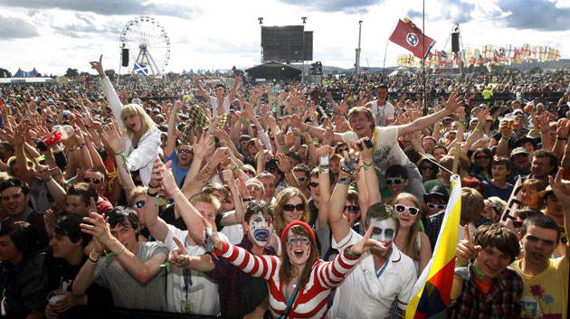 T in the Park 2009: The crowd at T in the Park