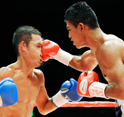 24sport: Nicaragua's Gonzalez punches Japan's Takayama 