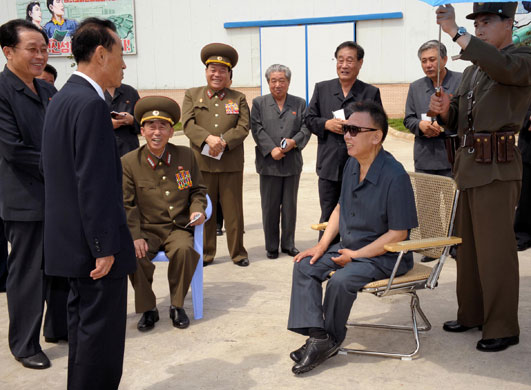Kim Jong-il : North Korean leader Kim Jong-il in Pyongyang