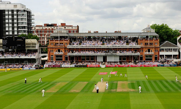 Second Test match: A view of the second Ashes cricket test match
