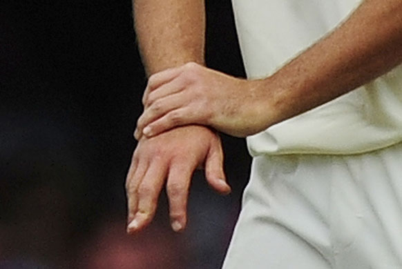 Second Test match: Australian spin bowler Hauritz