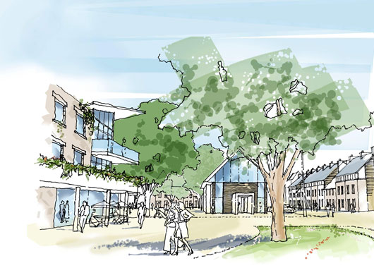 Eco Towns : proposed new UK eco town 