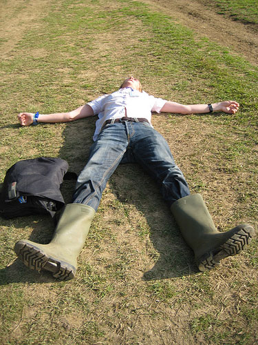 Glasto: Man after Glastonbury 2009