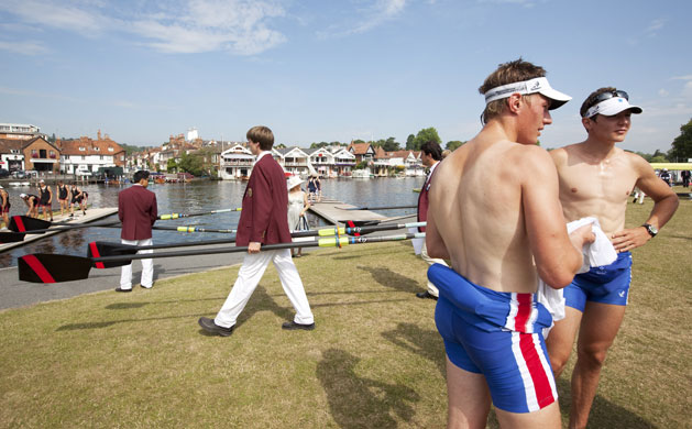 Heatwave: The annual Henley Royal Regatta on the river Thames