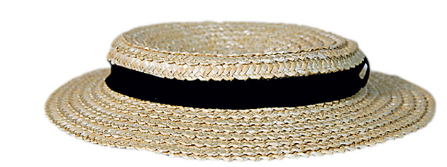 Summer hats: Straw Boater