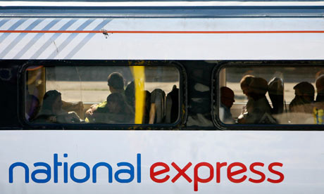 A train National Express east coast mainline service
