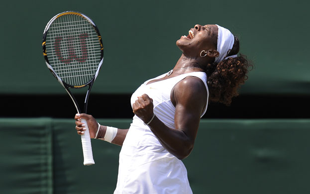 Wimbledon day ten: Serena Williams wins her semi-final