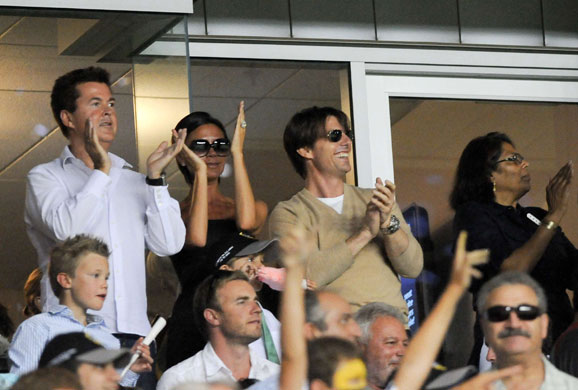 Beckham: Los Angeles Galaxy v AC Milan Football Match