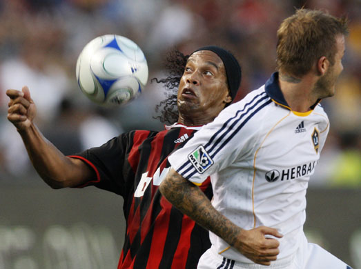 Beckham: AC Milan's Ronaldinho