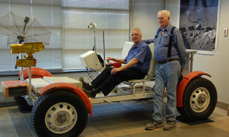 Apollo 11: Geologists Gerald Schaber (left) and 'Red' Bailey