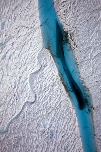 Greenpeace in Greenland: Climate Change Impacts expedition in Arctic : Petermann glacier