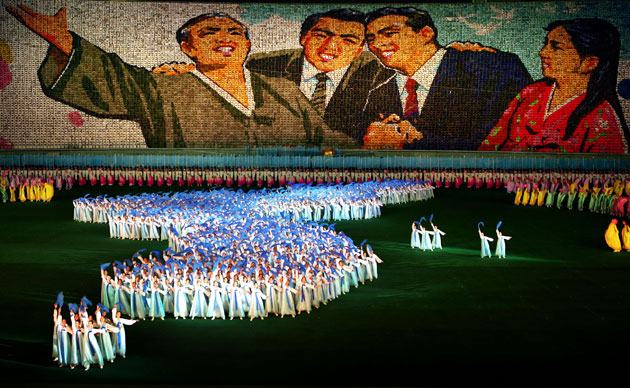 Kim Jong-il: Arirang Grand Mass gymnastics North Korea 