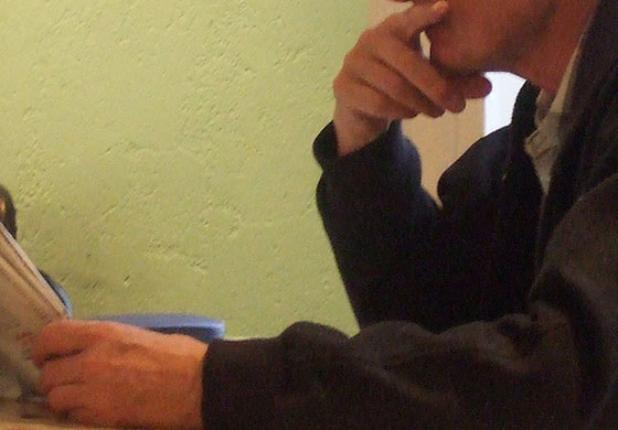 silverweaver3 assignment: cafe 3. Focus away from face