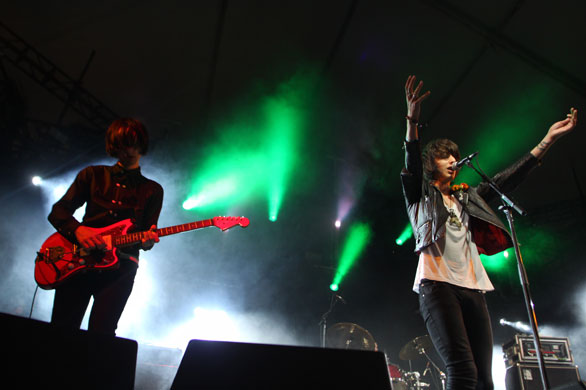 Mercury possible nominees: The Horrors at Coachella Valley Music and Arts Festival, California