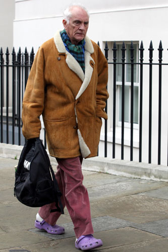 crocs: Terence Stamp