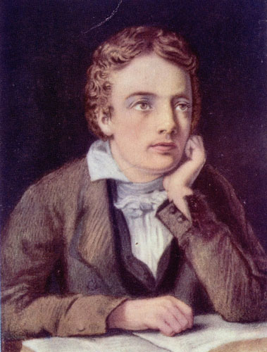 Keat's House: Poet John Keats painted by Joseph Severn