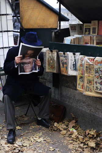 Camera Club: Second hand book seller