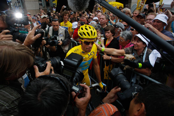 Tour de France stage 16: Alberto Contador