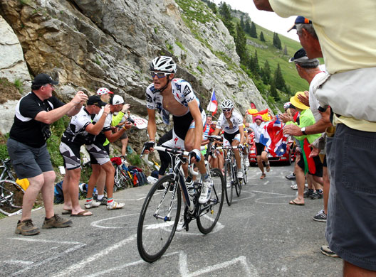 Tour de france stage 17: Frank and Andy Schleck 