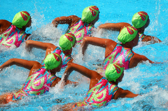 24sport: Synchronised Swimming Day Five